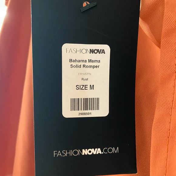 Fashion Nova Bahama Mama Romper - Picture 4 of 5